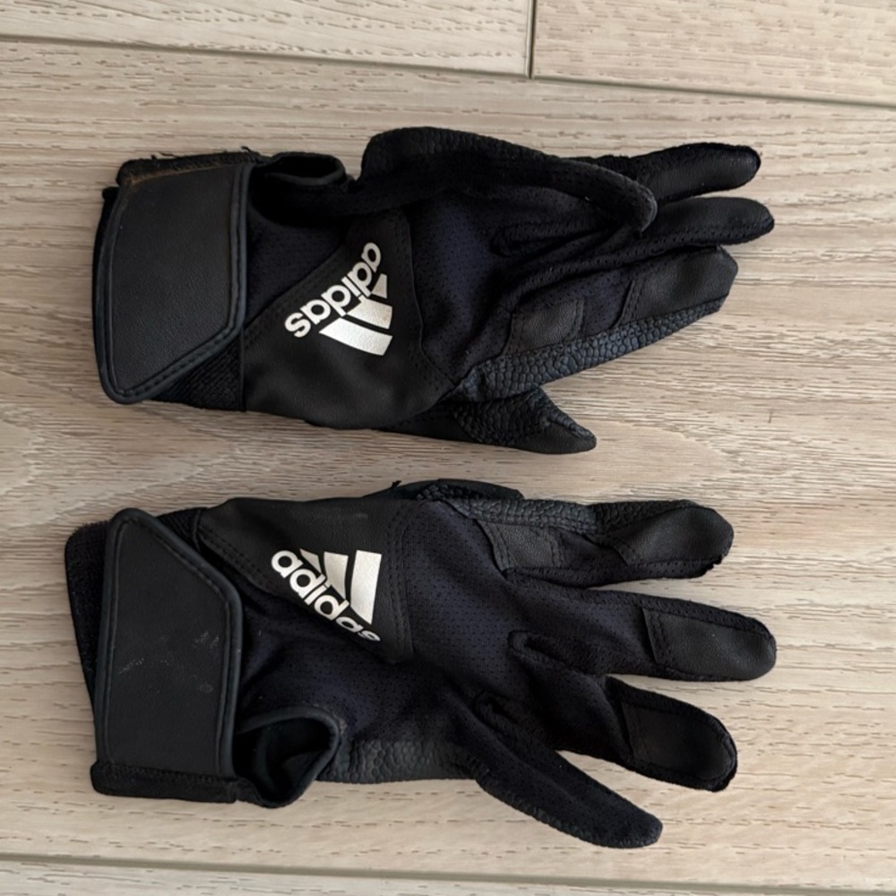 Adidas Black Baseball Gloves